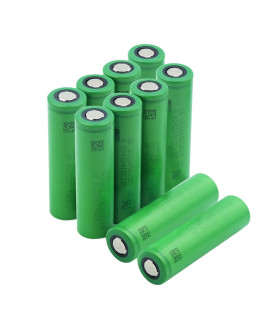 Pack of 10 Rechargeable 18650 Batteries