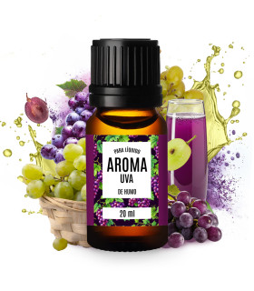 Aroma de Uvas para líquido de humo