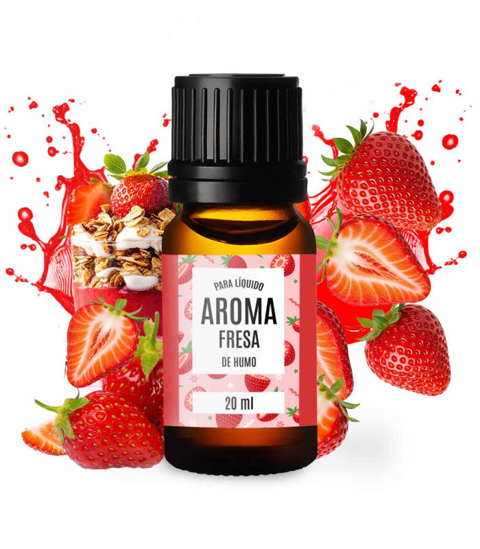 Aroma de Fresas para líquido de humo