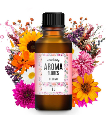 Flower flavouring for e-liquid