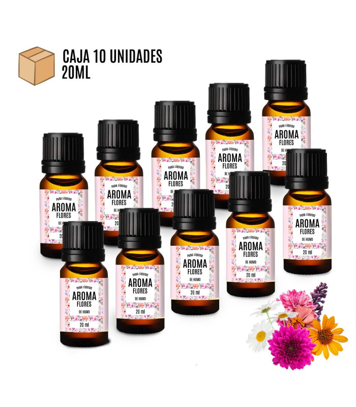 Flower flavouring for e-liquid