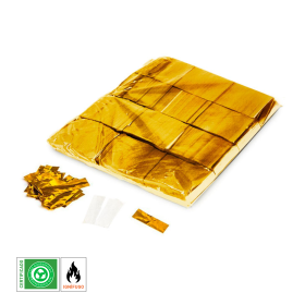 Biodegradable Gold Rectangular Paper Confetti