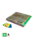 Multicoloured Biodegradable Rectangular Paper Confetti