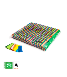 Multicoloured Biodegradable Rectangular Paper Confetti