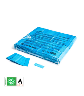 Light Blue Biodegradable Rectangular Paper Confetti