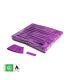 Confeti Papel Rectangular Morado Biodegradable