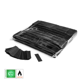 Confeti Papel Rectangular Negro Biodegradable