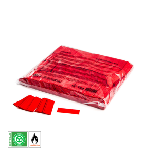 Confeti Papel Rectangular Rojo Biodegradable