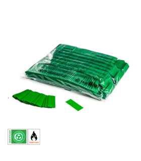 Confeti Papel Rectangular Verde Oscuro Biodegradable