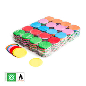 Confeti papel redondo multicolor Biodegradable