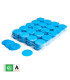 Confeti papel redondo Azul claro Biodegradable