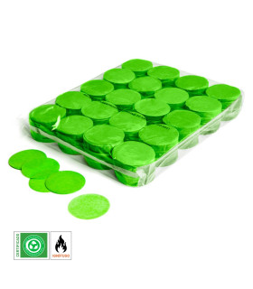 Confeti papel redondo Verde claro Biodegradable
