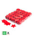 Red Biodegradable Star Confetti Paper