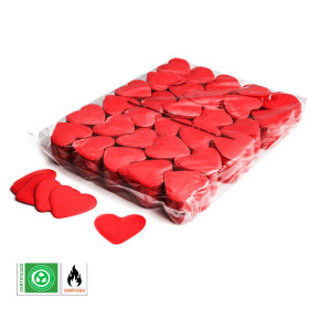 Confeti papel Corazones Rojo Biodegradable