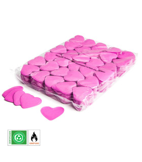 Confeti papel Corazones Rosas Biodegradable