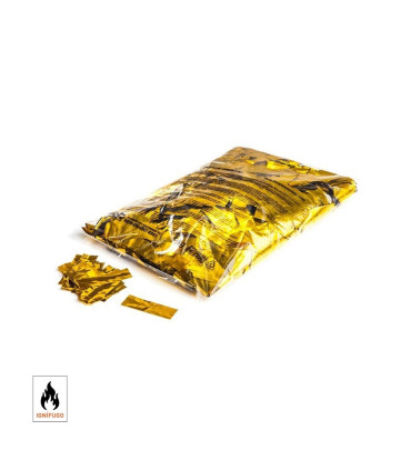 Gold rectangular metallic confetti