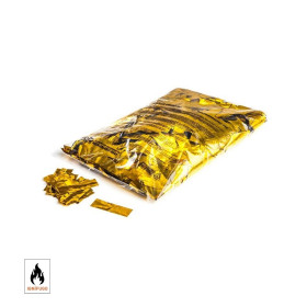 Gold rectangular metallic confetti