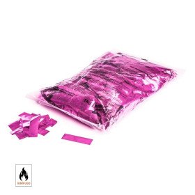 Pink rectangular metallic confetti