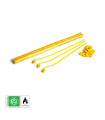 Paper streamer, 5 x 0.85 m, yellow, biodegradable