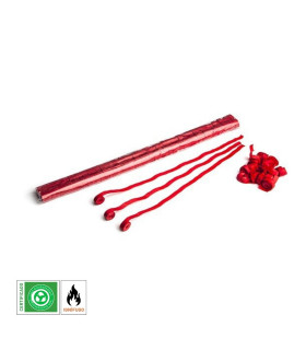 Serpentina papel 5 x 0,85 m. roja Biodegradable