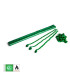 Paper streamer 5 x 0.85 m, green, biodegradable