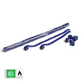 Paper streamer 10 m x 1.5 cm, blue, biodegradable