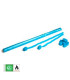 Serpentina papel 10 m. x 1,5 cm. azul claro Biodegradable