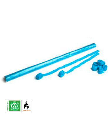 Paper streamer 10 m. x 1.5cm. light blue