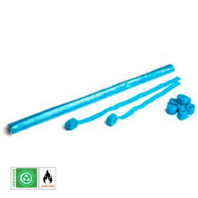 Paper streamer 10 m. x 1.5cm. light blue