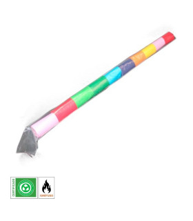 Serpentina papel 10 m. x 5 cm. multicolor Biodegradable