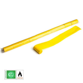 Serpentina de papel 10 m. x 5 cm. amarilla Biodegradable