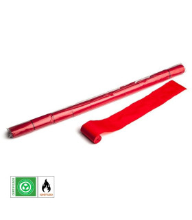 Paper streamer 10 m. x 5cm. red