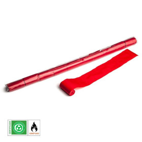 Serpentina papel 10 m. x 5 cm. roja Biodegradable