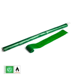 Serpentina papel 10 m. x 5 cm. verde Biodegradable