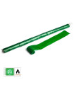 Paper streamer 10 m x 5 cm, green, biodegradable