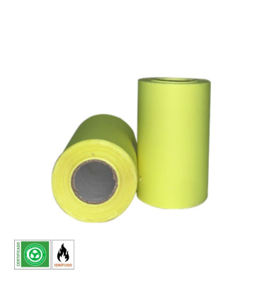 Paper streamer 50 x 10 m. yellow