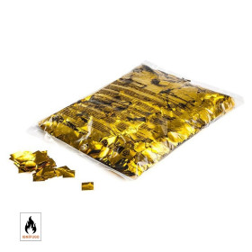 Gold square metallic confetti