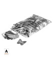 Silver butterfly metallic confetti