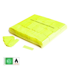 Yellow Biodegradable Fluorescent Paper Confetti