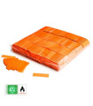 Orange fluorescent paper confetti Biodegradable