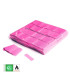 Biodegradable pink fluorescent paper confetti
