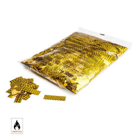 Confeti metalizado laser oro