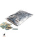 Silver laser metallic confetti