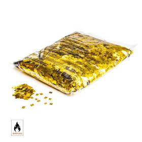 Gold metallic confetti rain