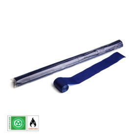 Paper streamer, 20 m x 5 cm, blue