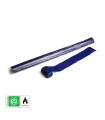Paper streamer, 20 m x 5 cm, blue