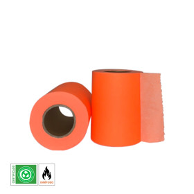 Serpentina papel 100 x 10 m. naranja Biodegradable