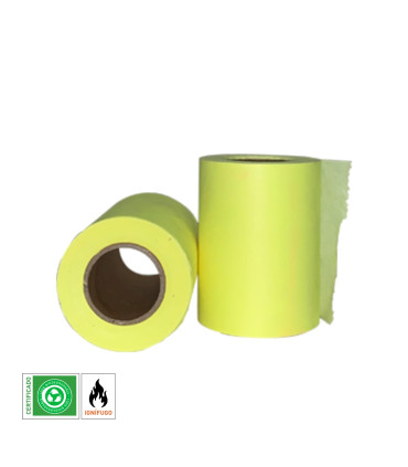 Serpentina papel 100 x 10 m. amarillo Biodegradable