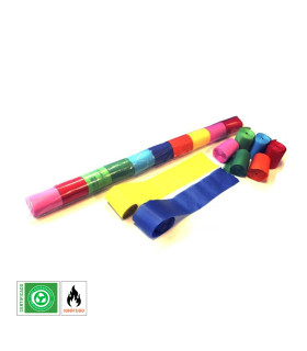Paper streamer 20 m. x 5cm. multicolored