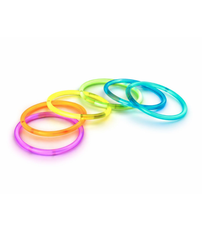 Bars | Fluorescent glow bracelets, 100 units